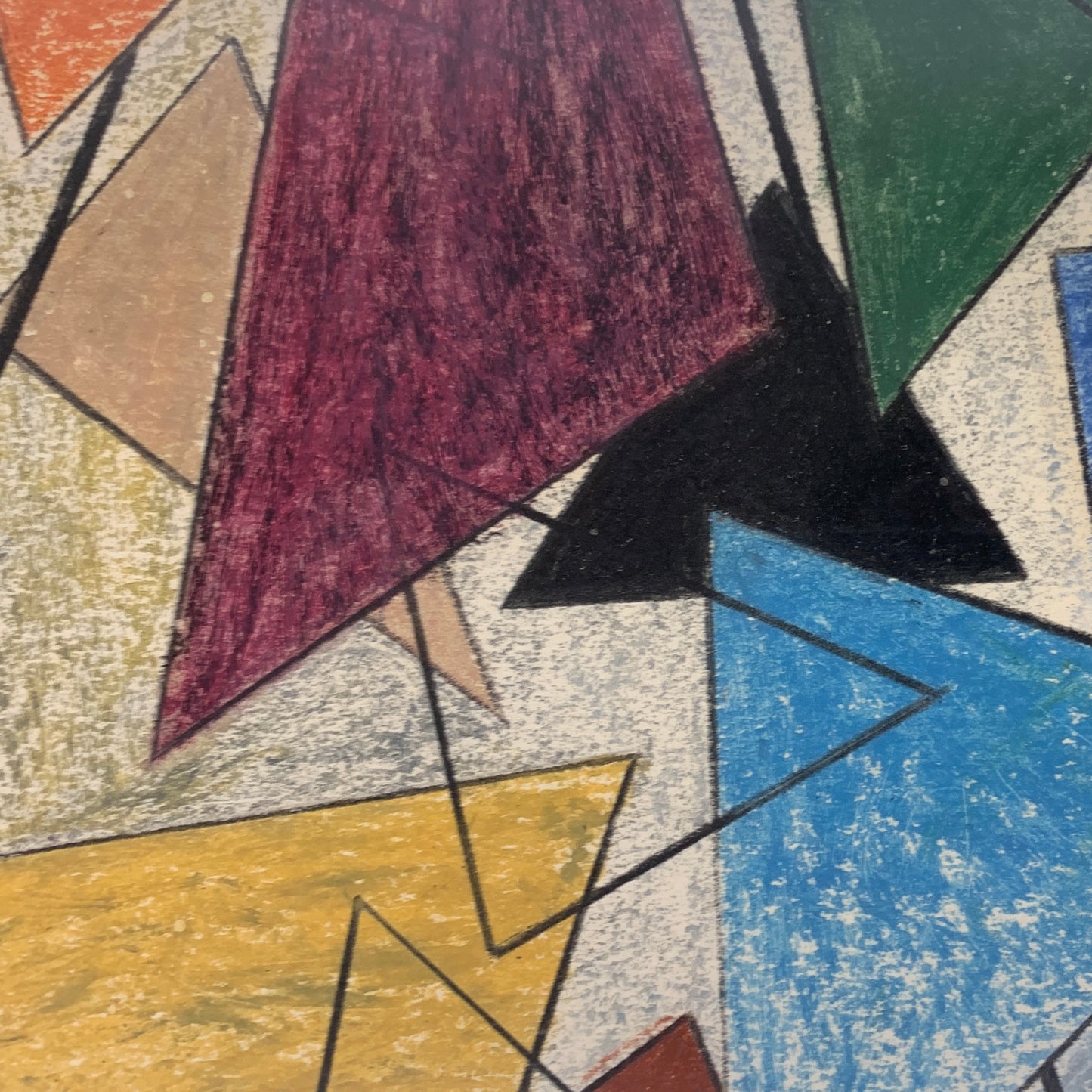 "UNTITLED" (Cubism Triangles)