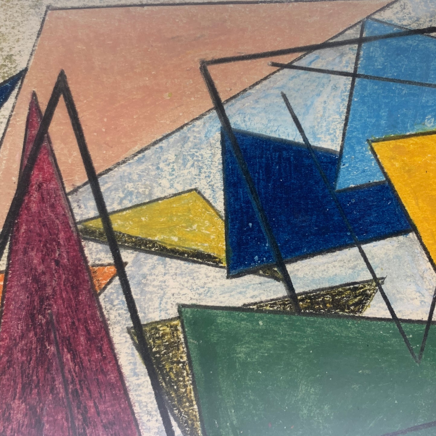 "UNTITLED" (Cubism Triangles)